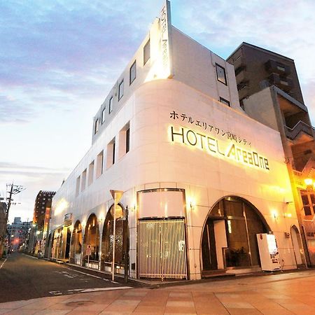 Hotel Areaone Miyazaki City Exteriör bild