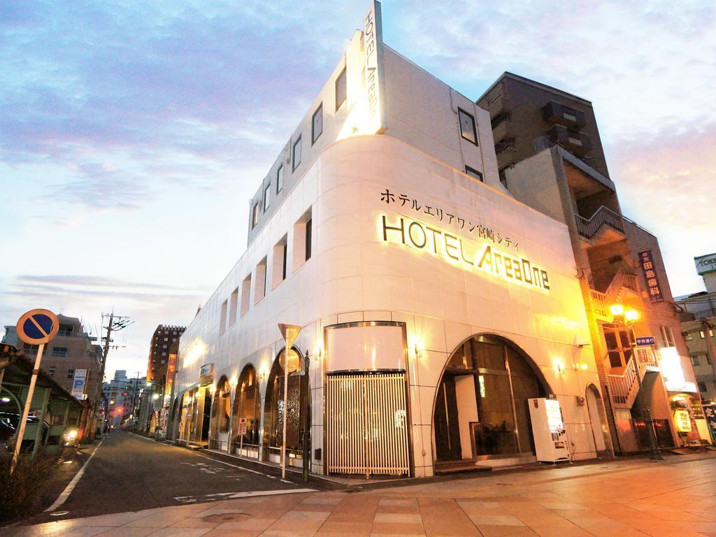 Hotel Areaone Miyazaki City Exteriör bild